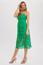 Load image into Gallery viewer, Crochet Lace Mid Dress
