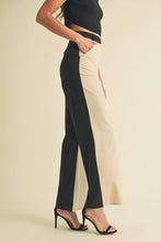 Load image into Gallery viewer, Linen Color Block Trouser
