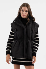 Load image into Gallery viewer, Oversized Drawstring Puffer Vest
