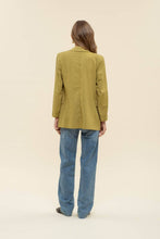 Load image into Gallery viewer, Moss Green Collared Blazer
