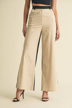 Load image into Gallery viewer, Linen Color Block Trouser
