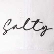 Load image into Gallery viewer, White Salty Embroidery Baseball Cap
