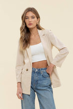 Load image into Gallery viewer, Oatmeal Collared Blazer
