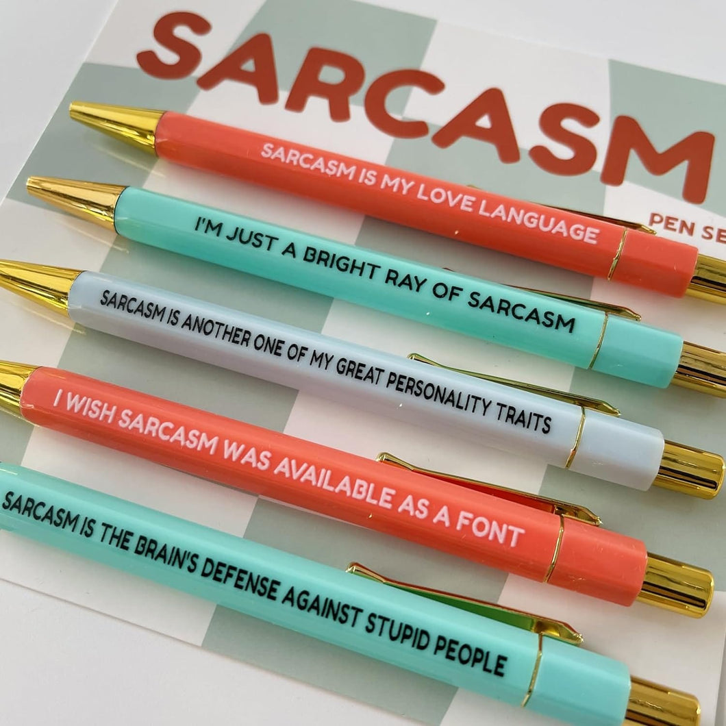 Sarcasm Pen Set