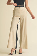 Load image into Gallery viewer, Linen Color Block Trouser
