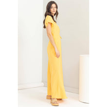 Load image into Gallery viewer, Tie-Front Wrap Maxi Dress
