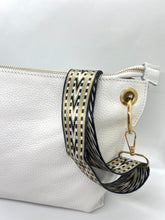 Load image into Gallery viewer, White Italian Leather Crossbody
