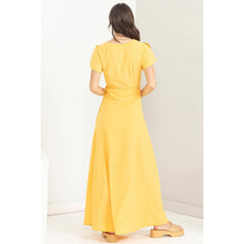 Load image into Gallery viewer, Tie-Front Wrap Maxi Dress
